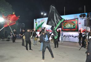 برگزاری باشکوه آیین گرامیداشت شهید گمنام و شهدای جاویدالاثر مسجدسلیمان در تپه شهدای گمنام نفتک + تصاویر