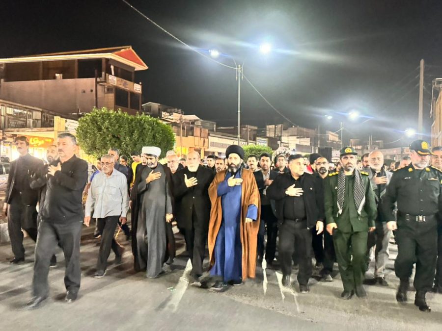 برگزاری آئین باشکوه تشییع  و شام غریبان حضرت فاطمه زهرا سلام‌الله‌علیها در مسجدسلیمان