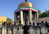 قدردانی رئیس دانشگاه آزاد اسلامی مسجدسلیمان از حضور باشکوه مردم در مراسم تشییع و تدفین شهید گمنام