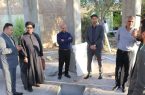 پروژه یادمان شهید گمنام زیر نظر شهردار و رئیس دادگستری پایش شد