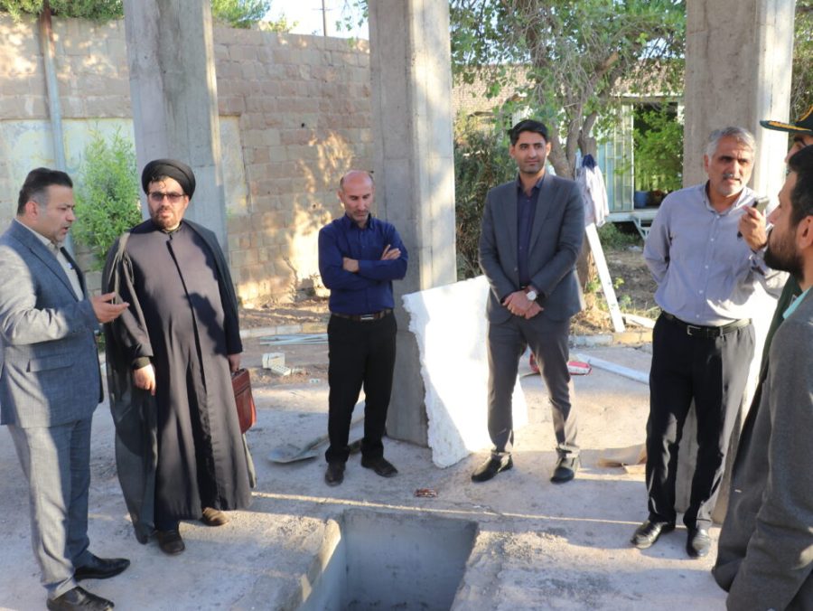 پروژه یادمان شهید گمنام زیر نظر شهردار و رئیس دادگستری پایش شد