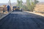 آسفالت ۶۰۰۰ مترمربع از معابر روستاهای بخش عنبر با مشارکت نهادهای اجرایی و پشتیبانی نماینده مجلس محقق شد