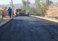 آسفالت ۶۰۰۰ مترمربع از معابر روستاهای بخش عنبر با مشارکت نهادهای اجرایی و پشتیبانی نماینده مجلس محقق شد