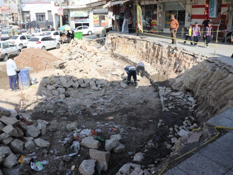 آغاز عملیات بهسازی و تعریض میدان نمره یک مسجدسلیمان