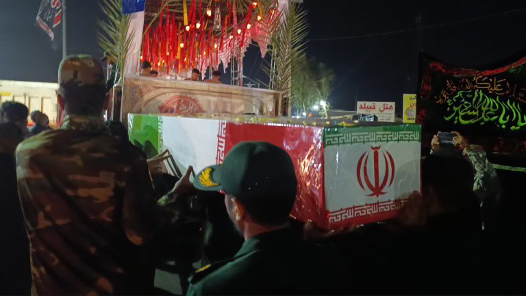 در میان استقبال پرشور مردم، پیکر مطهر شهید گمنام وارد مسجدسلیمان شد