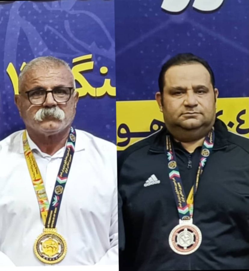 طلای شهنی و نقره محمودی‌نژاد در مسابقات پرس سینه قهرمانی استان خوزستان