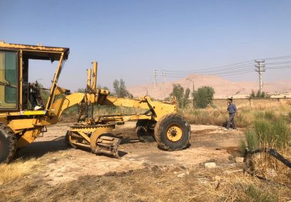 بهسازی محوطه مرکز فنی و حرفه‌ای برادران مسجدسلیمان با حمایت شرکت نفت و گاز