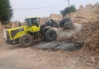 اجرای گسترده عملیات نخاله‌برداری در مناطق مختلف شهری مسجدسلیمان