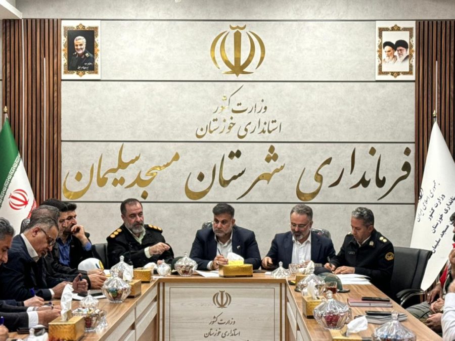 برگزاری نشست شورای ترافیک شهرستان مسجدسلیمان