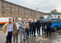 دیدار و تجلیل شهردار مسجدسلیمان از کارکنان حوزه حمل‌ونقل شهری به مناسبت هفته حمل‌ونقل