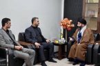 دیدار دکتر رضا جباری با حجت الاسلام موسوی امام جمعه مسجدسلیمان