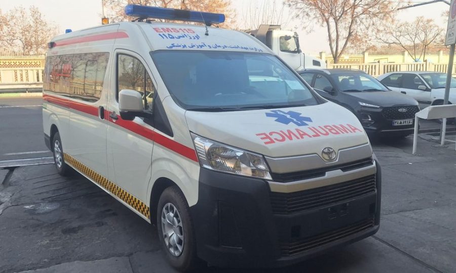 اختصاص یک دستگاه آمبولانس تویوتا هایس صفر کیلومتر به شبکه بهداشت و درمان مسجدسلیمان