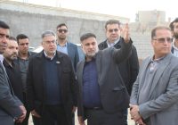 بازدید معاون عمرانی استاندار خوزستان از پروژههای کلان زیرساختی و خدماتی مسجدسلیمان