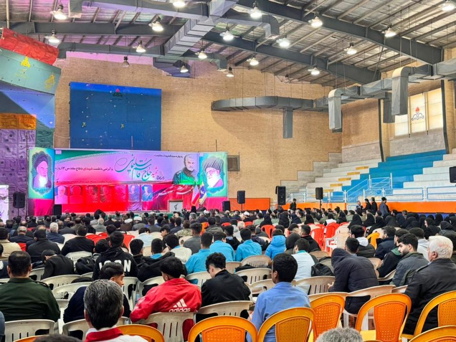 برگزاری مراسم باشکوه گرامیداشت شهید سلیمانی و شهدای جنگ تحمیلی دوازده روزه در مسجدسلیمان