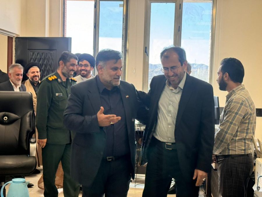 دیدار فرماندار شهرستان مسجدسلیمان با رئیس کل دادگستری استان خوزستان