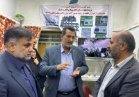 بازدید فرماندار مسجدسلیمان و مدیر صندوق کارآفرینی امید از یک واحد تولیدی