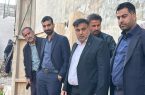 بازدید فرماندار مسجدسلیمان از کانال فاضلاب فرونشسته محله دره مجسمه و اتخاذ تصمیمات فوری