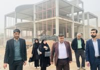 بازدید فرماندار مسجدسلیمان از کتابخانه نیمه‌کاره ارشاد / تاکید بر اهمیت تکمیل پروژه