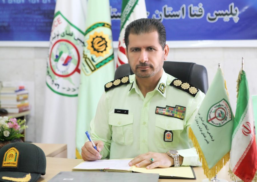 سرهنگ علی حسینی، کارآگاه برجسته و مردمی‌ترین فرمانده پلیس خوزستان، بازنشست شد