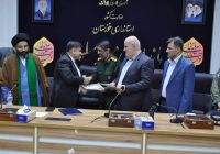 آیین تکریم و معارفه فرماندار شهرستان مسجدسلیمان برگزار شد