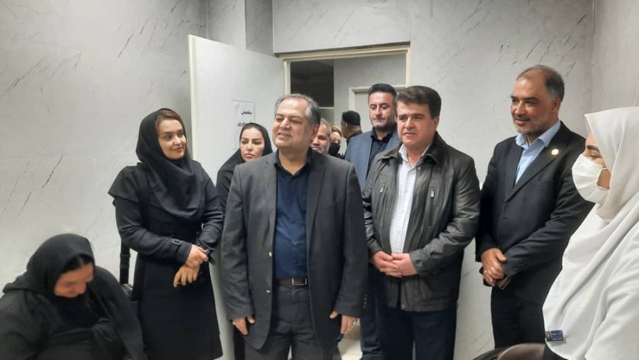 بازدید میدانی رئیس دانشگاه علوم پزشکی از بیمارستان ۲۲ بهمن و درمانگاه تخصصی نور مسجدسلیمان