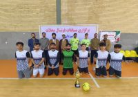 جام فوتسال محلات مسجدسلیمان به مناسبت سالگرد پیروزی انقلاب برگزار شد + تصاویر