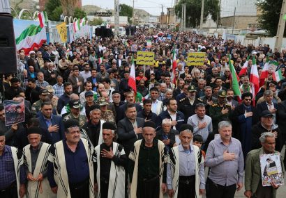 حماسه‌ای دیگر از دیار نفت / خروش انقلابی مردم مسجدسلیمان در یوم‌الله ۲۲ بهمن