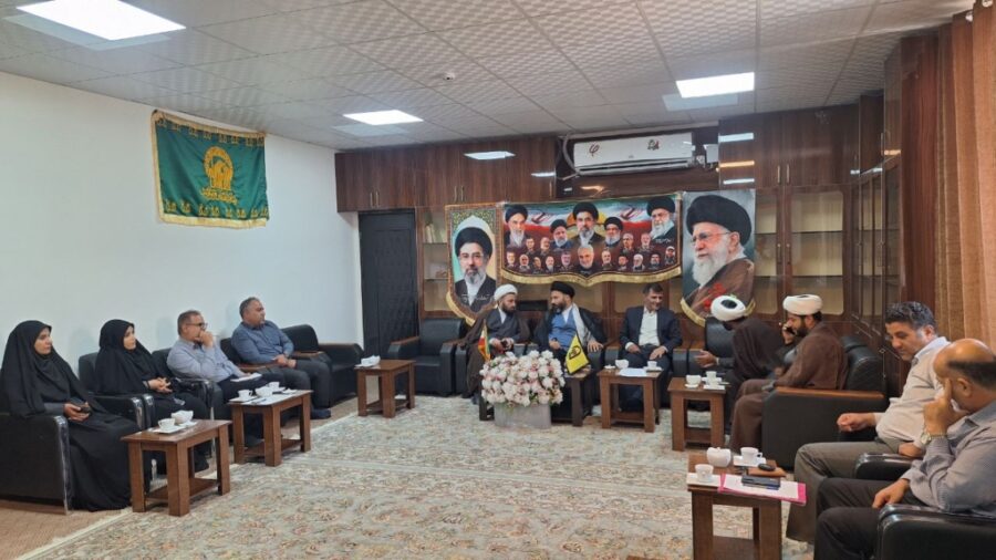جلسه رسیدگی به مشکلات مسجد شهرک ولیعصر با حضور فرماندار مسجدسلیمان برگزار شد