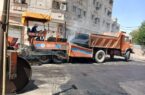 معابر دره اشکفت حدفاصل پل پانسیون خیام آسفالت شد