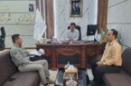 دیدار فرماندار شهرستان مسجدسلیمان با رئیس اداره حفاظت محیط زیست شهرستان به مناسبت هفته جهانی محیط زیست