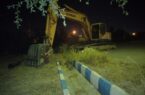 پیگیری فرماندار مسجدسلیمان و اقدام میدانی شهرداری در لایروبی نی‌زارهای بیمارستان ۲۲ بهمن