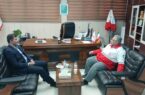 بررسی مسائل و نیازهای هلال احمر مسجدسلیمان در دیدار فرماندار با سرپرست هلال احمر خوزستان