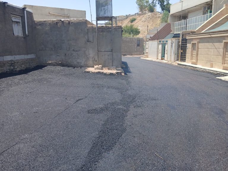 عملیات بهسازی و آسفالت منطقه دره اشکفت انجام شد