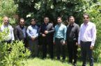 دیدار شهردار مسجدسلیمان و نایب رئیس شورای شهر با رئیس اداره حفاظت محیط زیست شهرستان