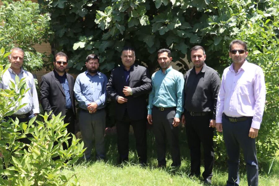 دیدار شهردار مسجدسلیمان و نایب رئیس شورای شهر با رئیس اداره حفاظت محیط زیست شهرستان