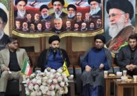 تجدید میثاق مسئولان قضایی مسجدسلیمان با آرمان‌های انقلاب در دیدار با امام جمعه شهرستان