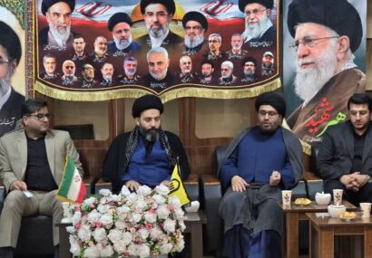 تجدید میثاق مسئولان قضایی مسجدسلیمان با آرمان‌های انقلاب در دیدار با امام جمعه شهرستان