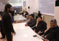 برپایی میز خدمت شهرداری مسجدسلیمان با حضور سرپرست شهرداری، فرماندار و مدیران دستگاه‌های اجرایی