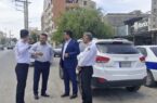 بازدید میدانی دادستان مسجدسلیمان از نقاط حادثه‌خیز شهر، تأکید بر کاهش تصادفات و افزایش ایمنی