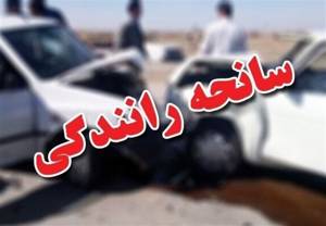 تصادف مرگبار در محور دو راهی لالی – اهواز، دو کشته و چهار مصدوم