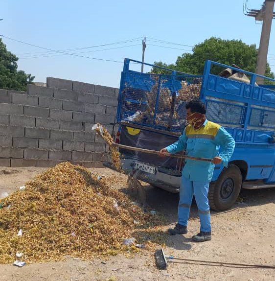 تداوم پاکسازی و نخاله‌برداری در محلات مختلف مسجدسلیمان؛ اجرای طرح خدمات شهری در راستای مصوبات شورای سلامت