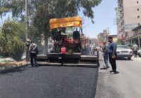 آسفالت به یکی دیگر از شریان‌های پرتردد مسجدسلیمان رسید؛ آغاز بهسازی محور پنج بنگله به سرکوره‌ها