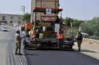 محور دو راه بی‌بیان تا خواجه‌آباد زیر پوشش آسفالت قرار گرفت