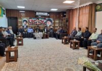 دیدار فرماندار و مدیران دستگاه‌های اجرایی مسجدسلیمان با امام جمعه شهرستان