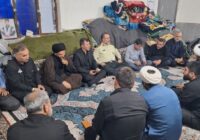 بازدید میدانی فرماندار مسجدسلیمان و مسئولان شهرستان از موکب اربعین امام رضا(ع) در مرز چذابه