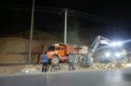عملیات احداث دوربرگردان در محدوده ایستگاه آتش‌نشانی شماره ۴ مسجدسلیمان آغاز شد