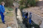 ساماندهی کانال‌های روباز منطقه بی‌بیان با آغاز عملیات لایروبی و آهک‌پاشی شهرداری