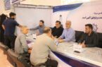 میز خدمت شهرداری مسجدسلیمان در مصلی؛ مسئولان پای دغدغه‌های شهروندان نشستند