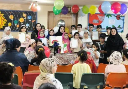 تابستان پر از خلاقیت در کانون پرورش فکری مسجدسلیمان با جشن به پایان رسید+تصاویر