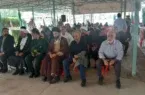 مراسم گلباران و عطرافشانی گلزار شهدای چهاربیشه برگزار شد